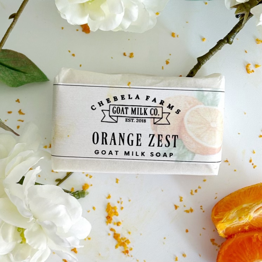 Orange Zest Goat Milk Soap