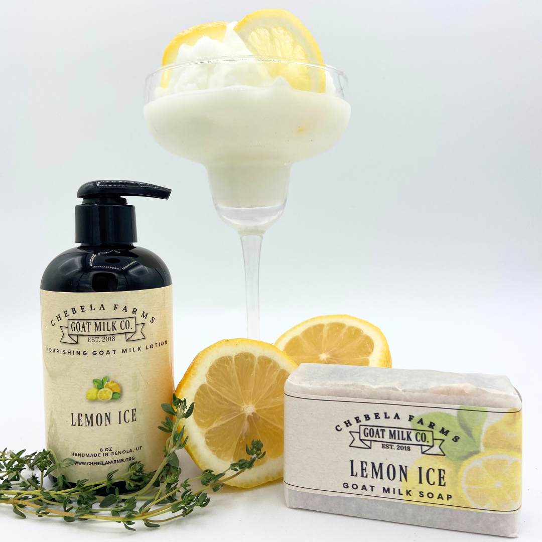 Lemon Ice Goat Milk Soap