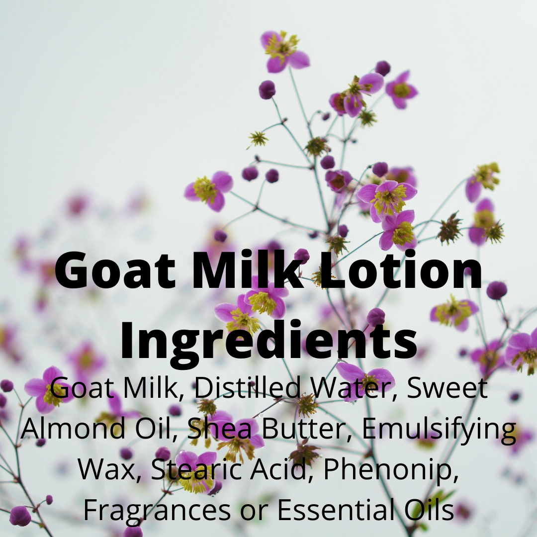 Oatmeal, Milk, and Honey Goat Milk Lotion