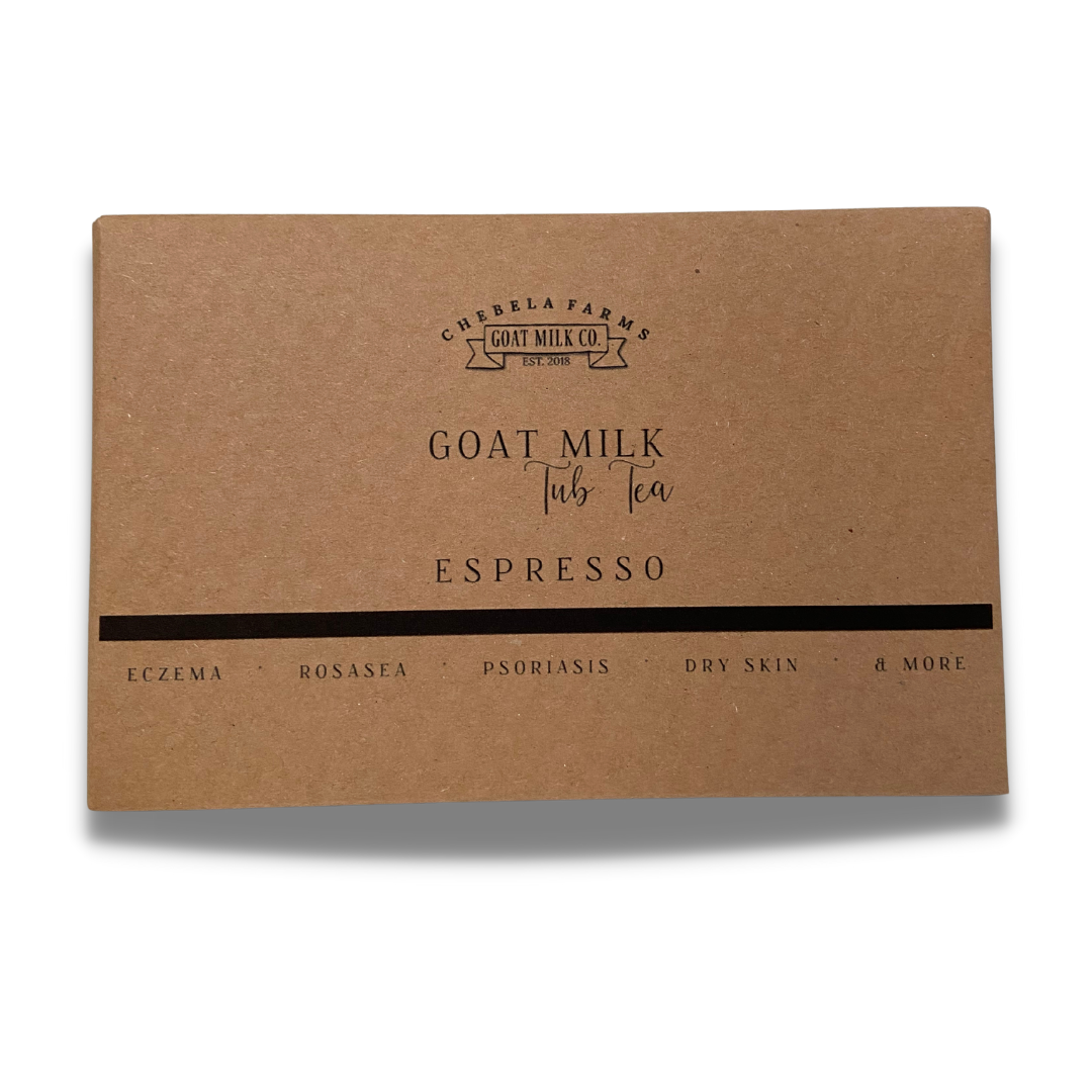 Espresso Goat Milk Tub Tea