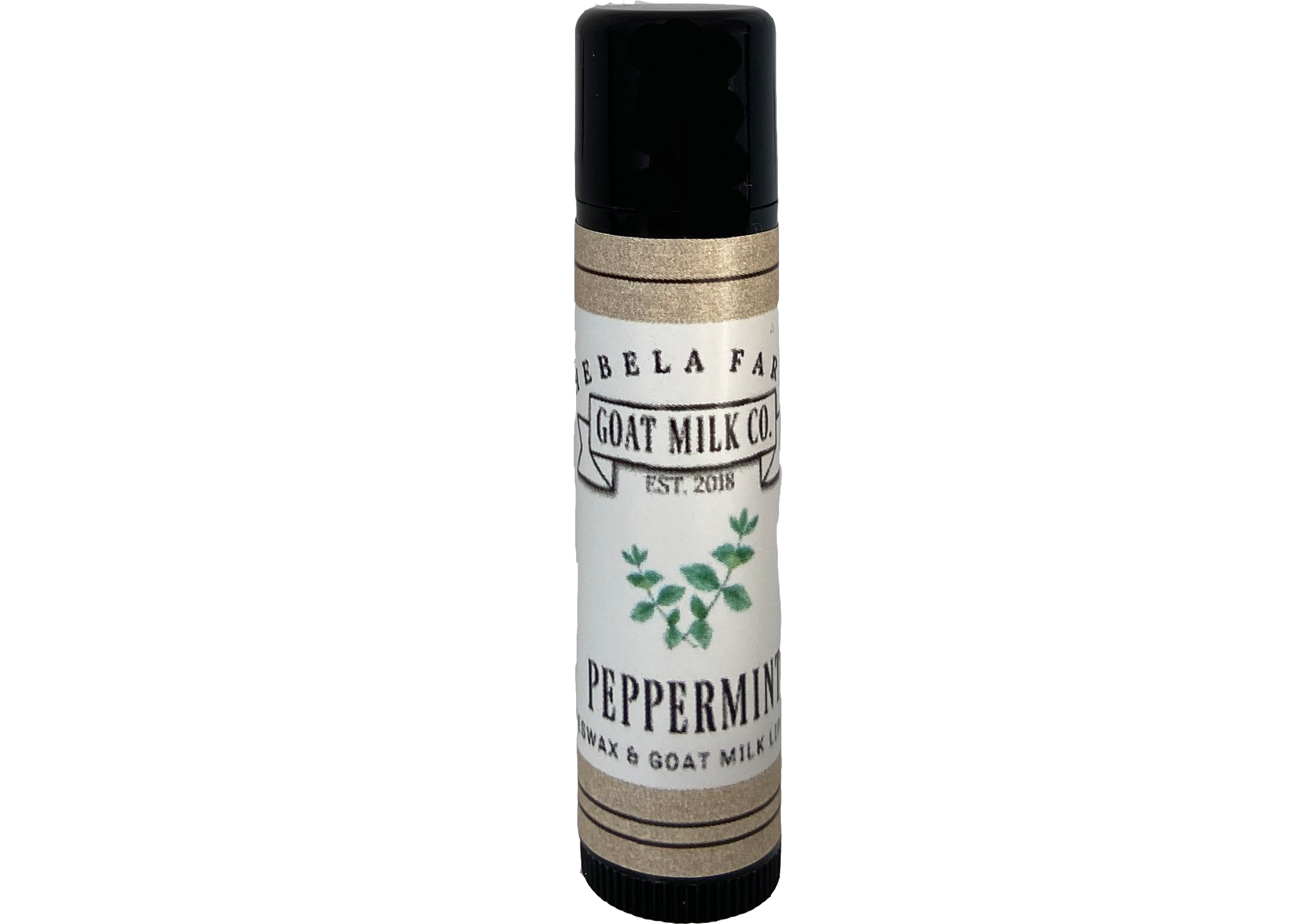 Peppermint Goat Milk Beeswax Lip Balm